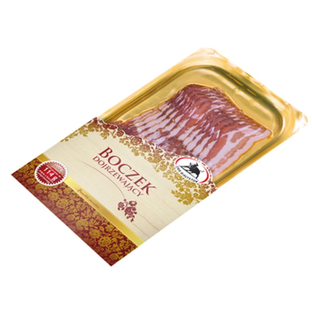 Boczek wędzony extra bez żeberek plastry 200g