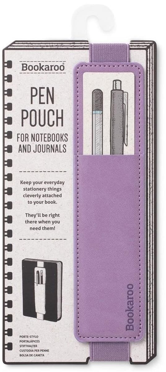 Bookaroo Uchwyt na długopis Pen Pouch wrzosowy