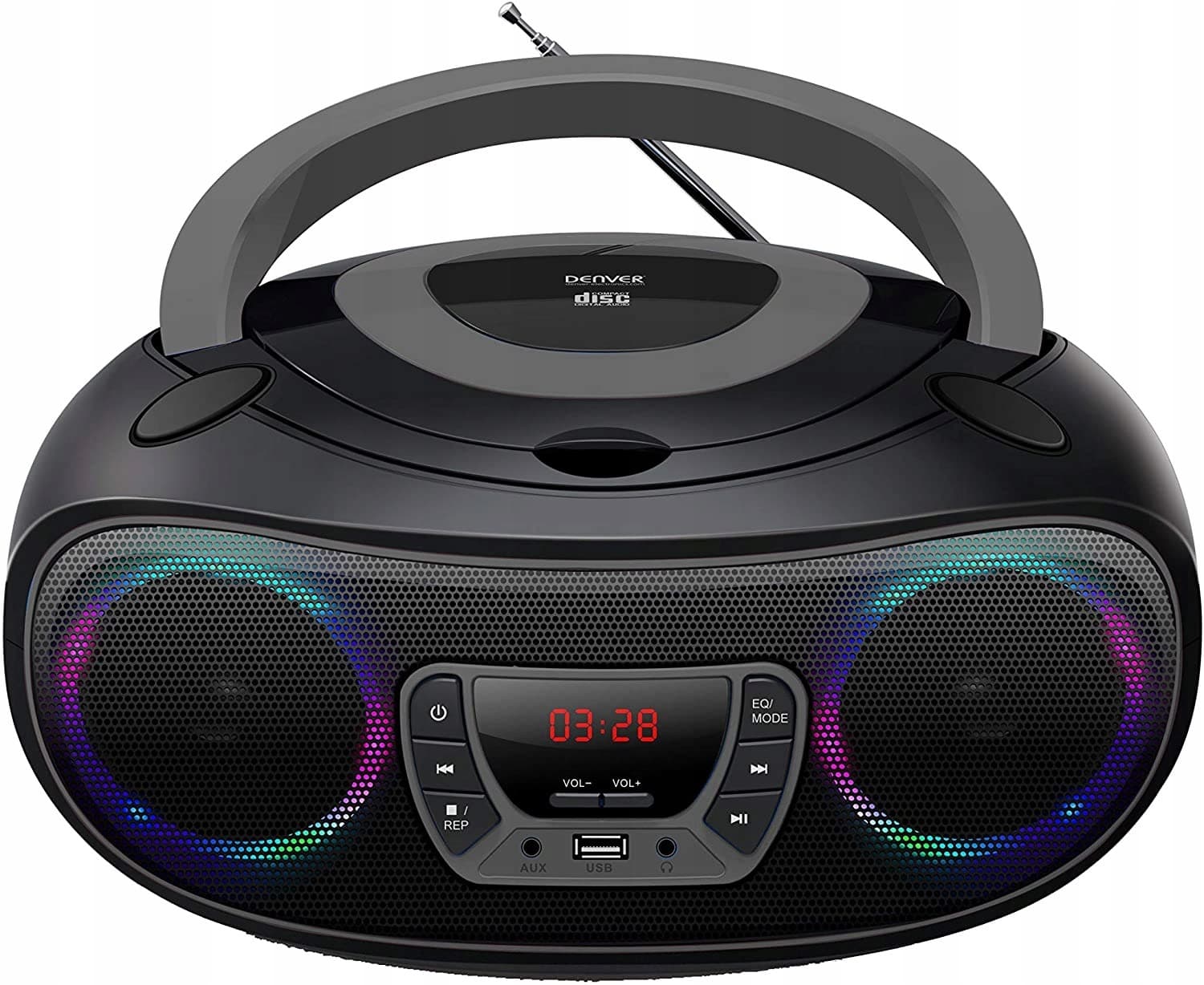 Boombox Denver TCL-212BT szary