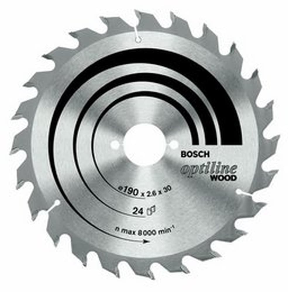 Bosch 2608640616 Ostrze do piły tarczowej, 19 cm, 1 sztuka