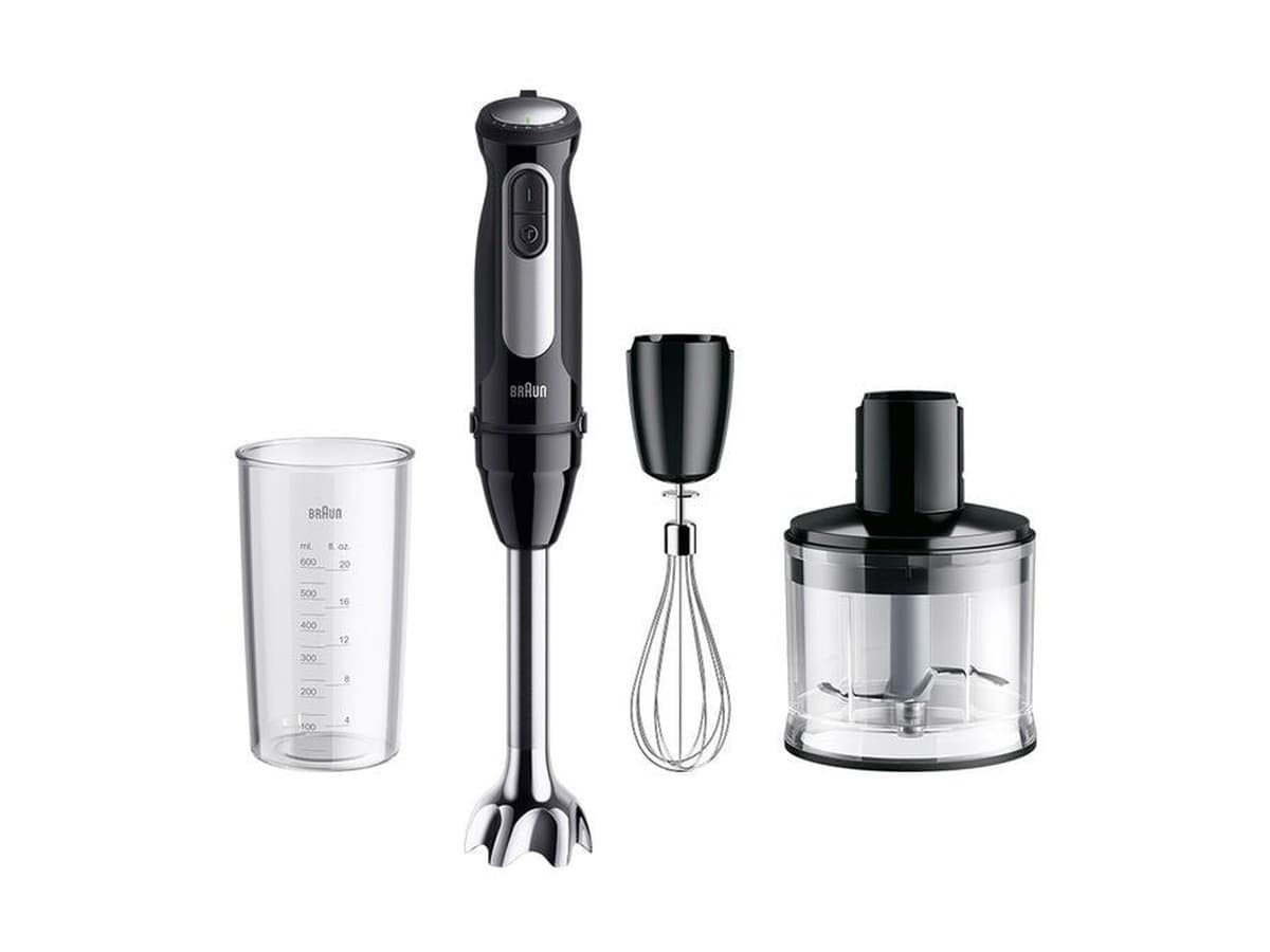 Braun MultiQuick 5 Pro MQ55236M Blender Ręczny 1000W, 25 Prędkości, Turbo, Czarny