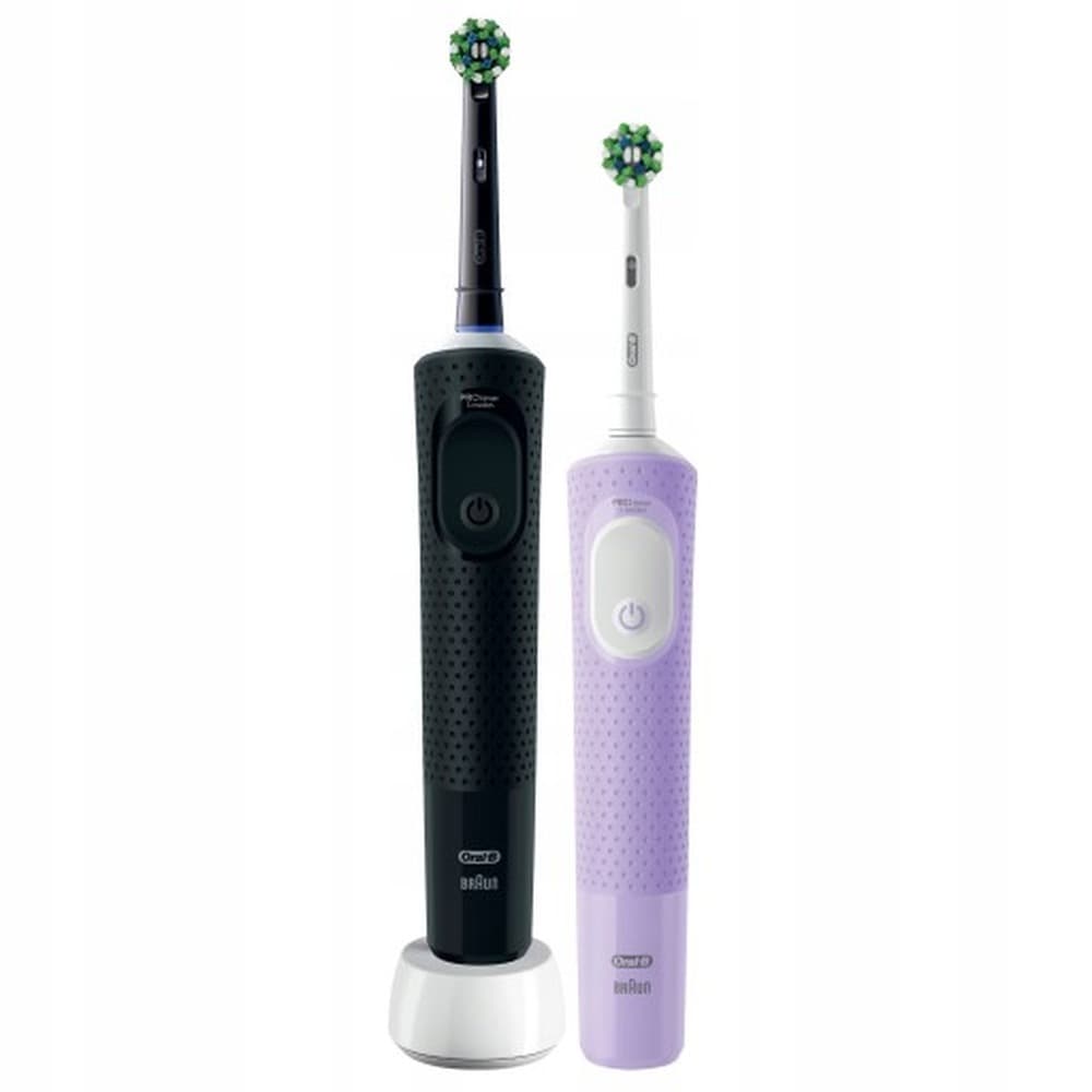 Braun Oral-B Vitality Pro D103 Duo Black/Lilac Violet Szczoteczka Elektryczna