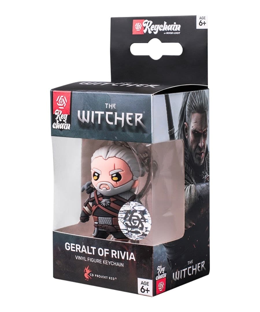 Brelok 3D The Witcher Geralt of Rivia Keychain