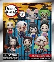 Brelok Anime Demon Slayer 6 sztuk kolekcjonerskich