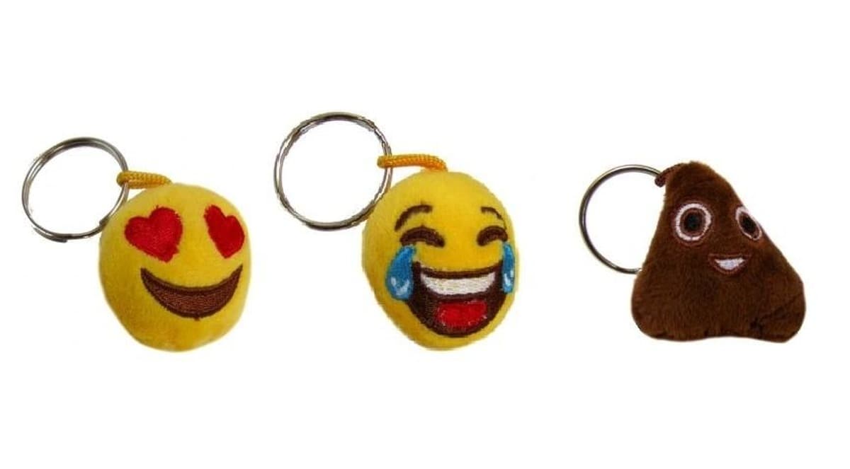 Brelok z buźką 5 cm - Różne wzory