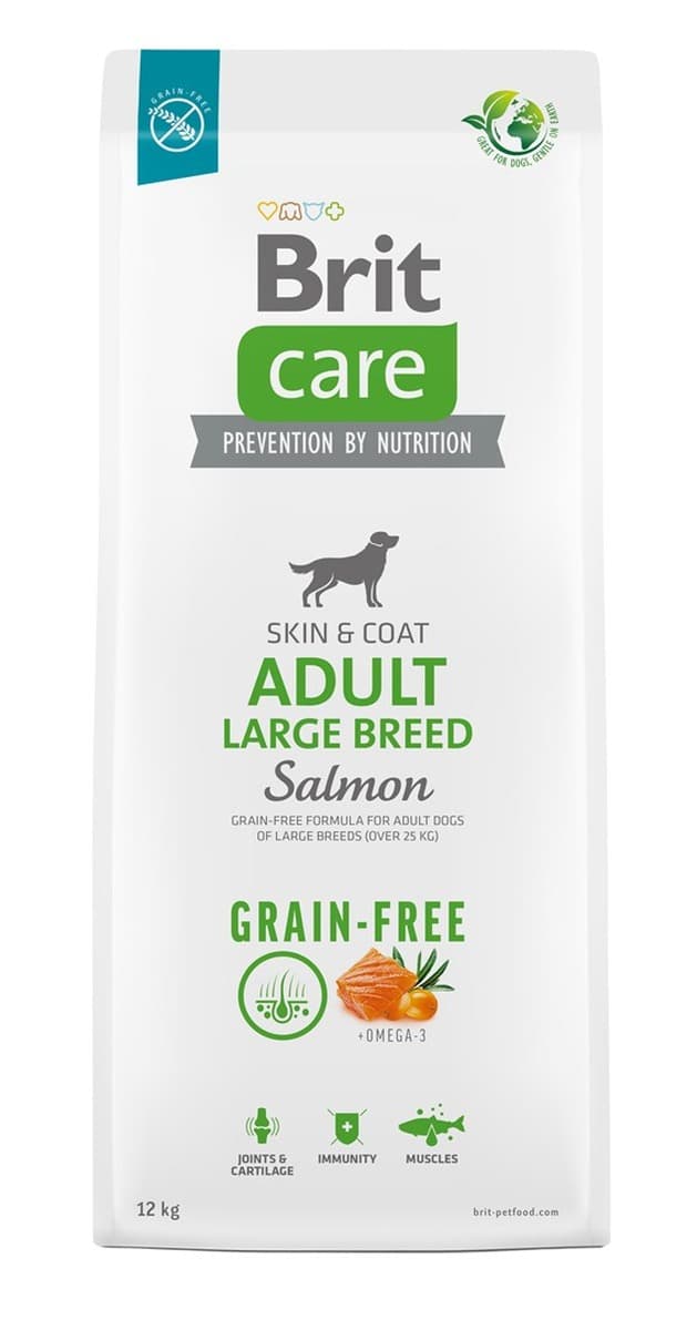 Brit Care Grain-free Adult Salmon 12kg Large Breed - Karma dla psów dużych ras