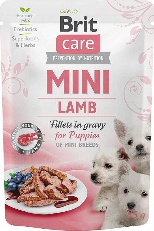 Brit Care Mini Puppy Lamb - mokra karma dla szczeniąt