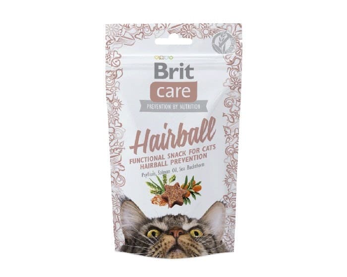 Brit Care przysmak dla kota redukujący kulki sierści 50 g
