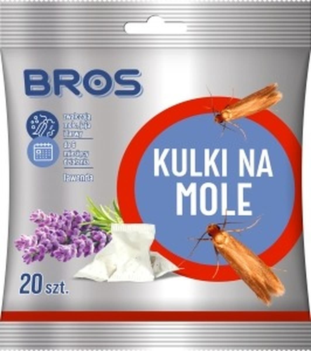 BROS Kulki na mole lawendowe