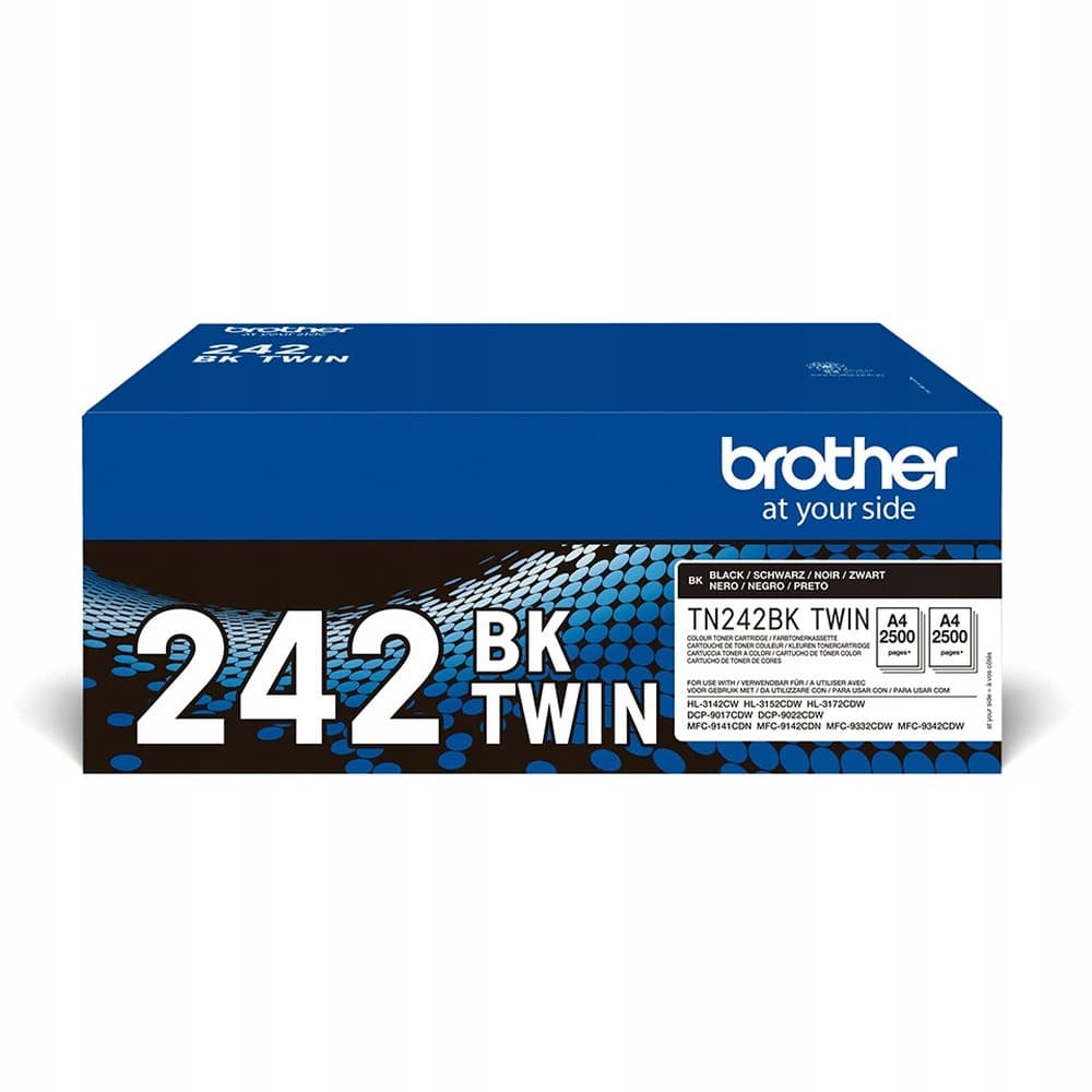 Brother TN-242BKTWIN 2x Oryginalny Toner Czarny
