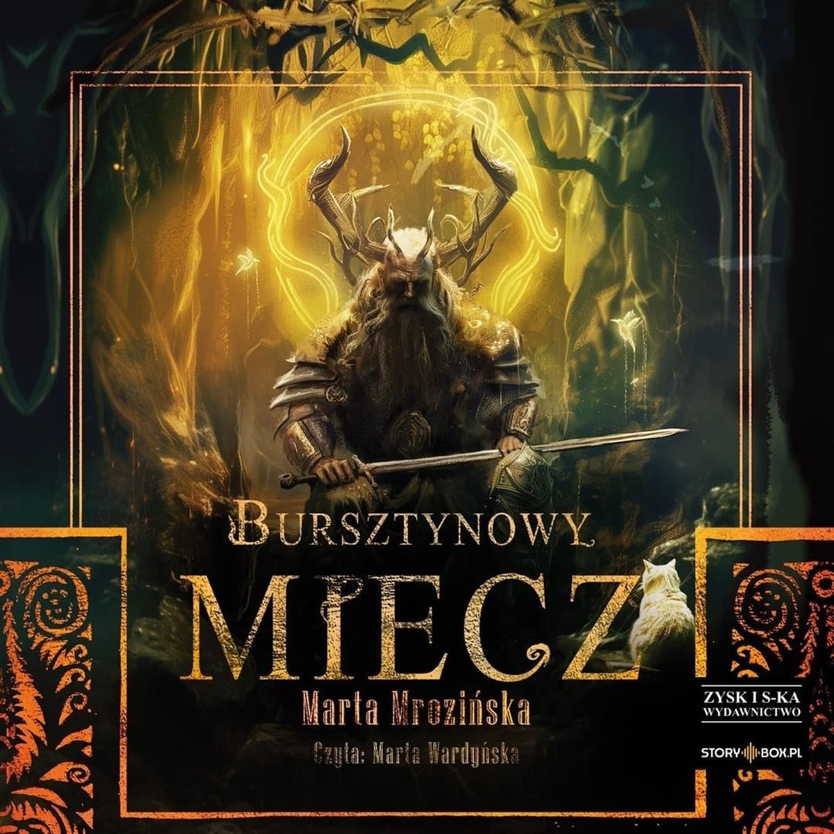Bursztynowy miecz Marta Mrozińska powieść fantasy
