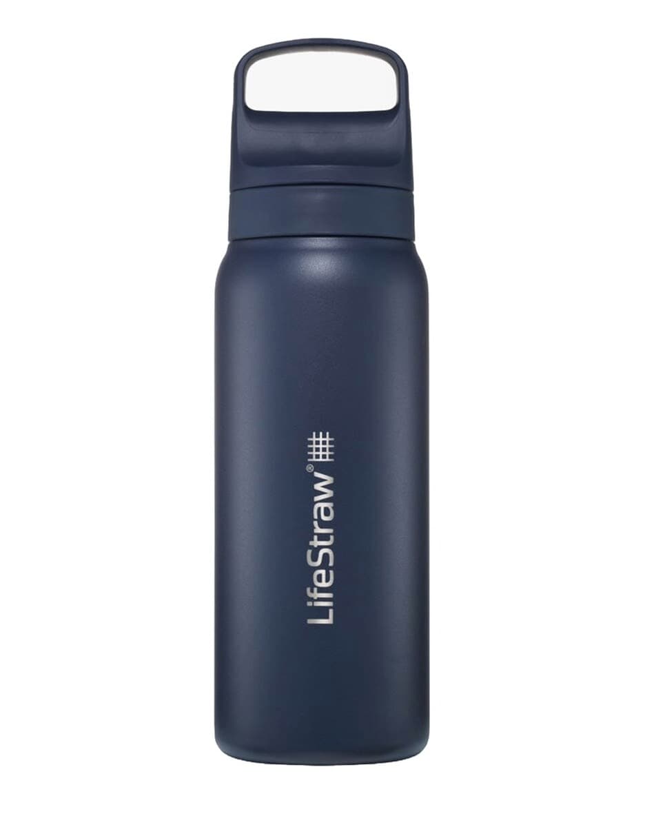 Butelka z filtrem Lifestraw Go 2.0 Stainless Steel 710 ml - aegean sea