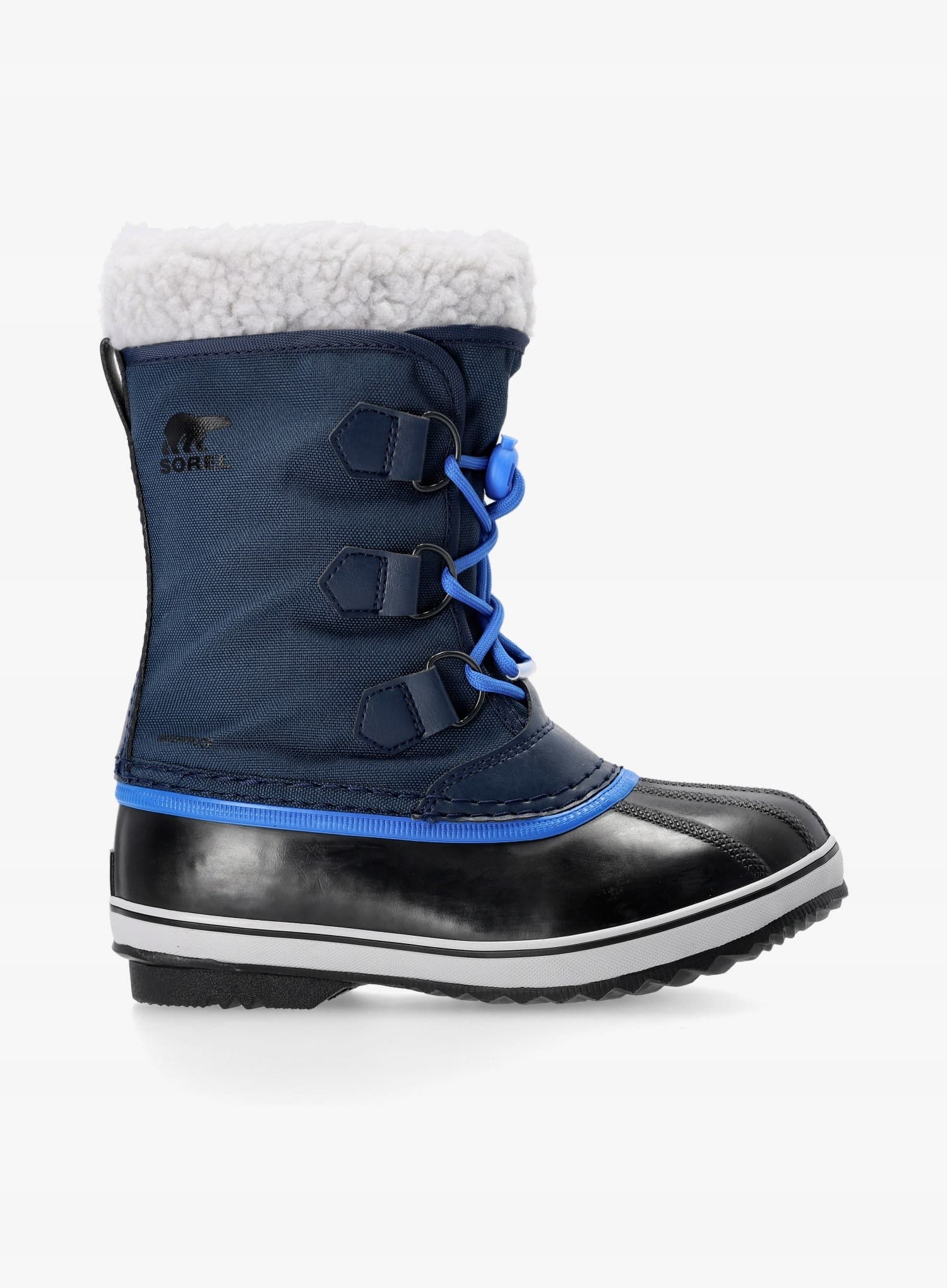 Buty dziecięce Sorel Yoot Pac Nylon Boot WP - granatowy/niebieski
