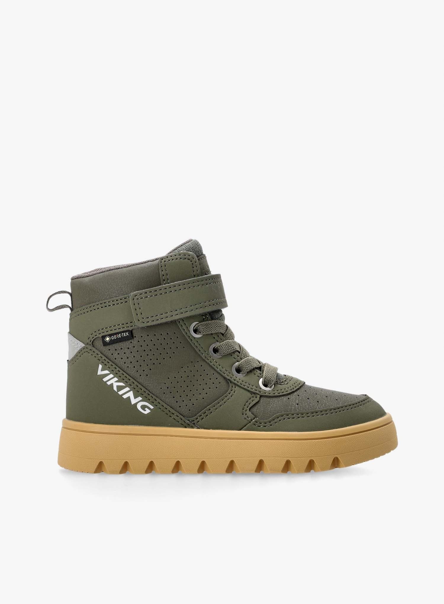 Buty dziecięce Viking Footwear Fleek Mid GTX 1V - olive