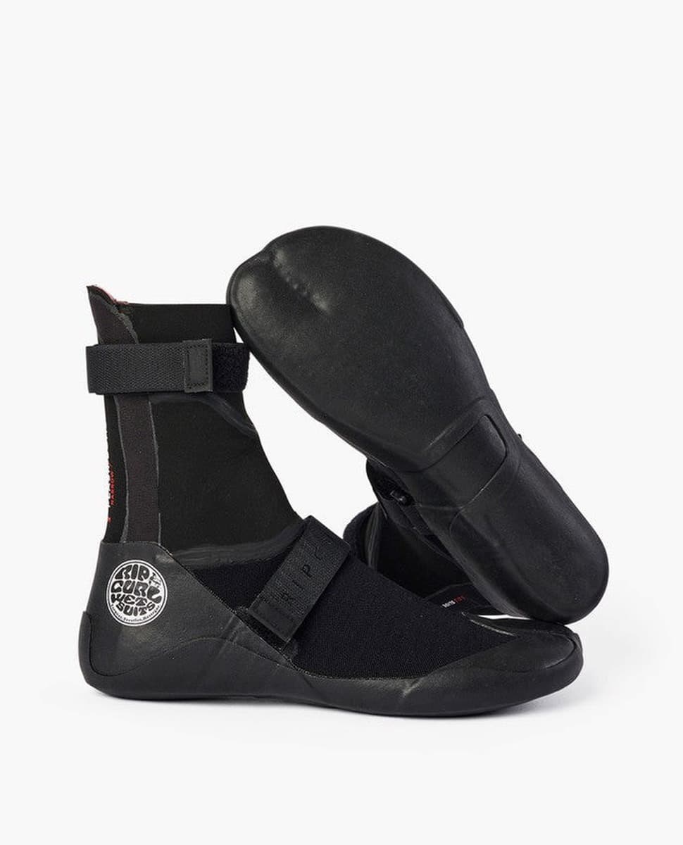 Buty neoprenowe RIP CURL Fbomb 7mm Round Toe czarne - Rozmiar 9