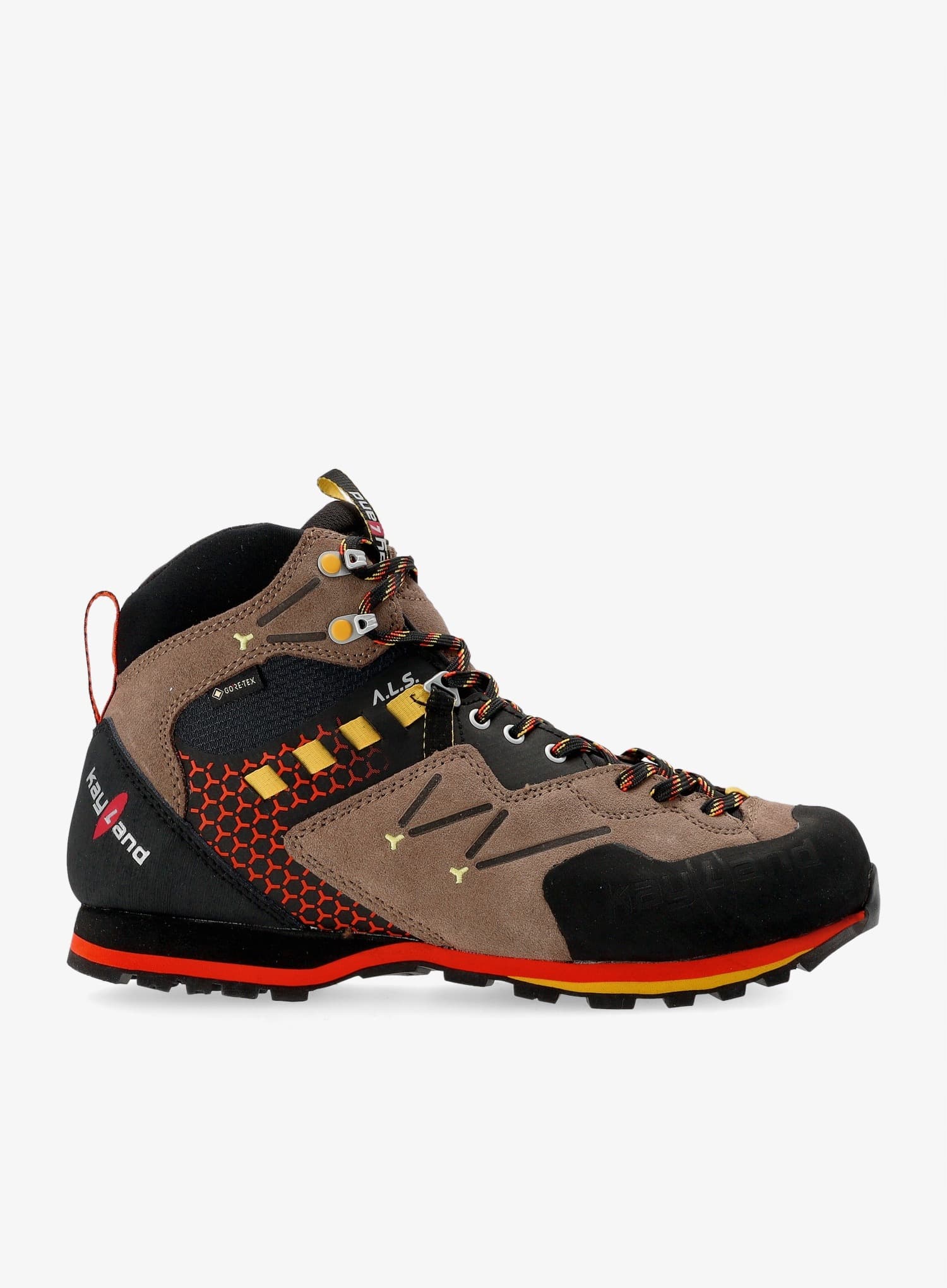 Buty podejściowe Kayland Vitrik Mid GTX brązowo-czarne