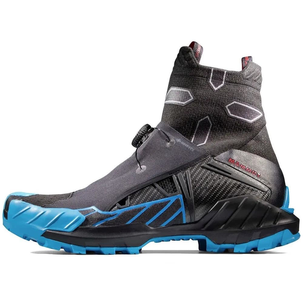 Buty trailowe damskie Mammut Eiger Speed BOA High GTX - black/sky