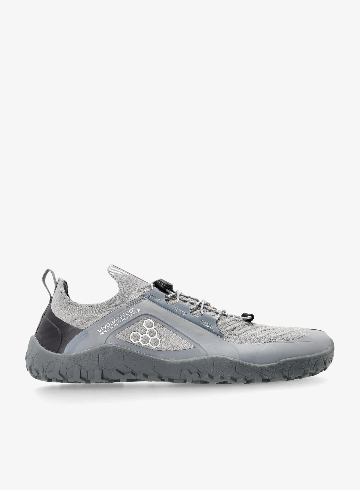 Buty trailowe Vivobarefoot Primus Trail Knit FG - storm cloud, rozmiar 45