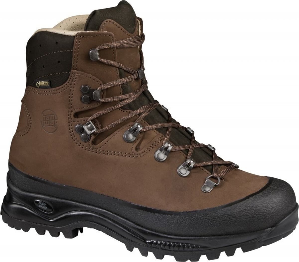 Buty trekkingowe damskie Hanwag Alaska GTX - brązowe, rozmiar 37.5