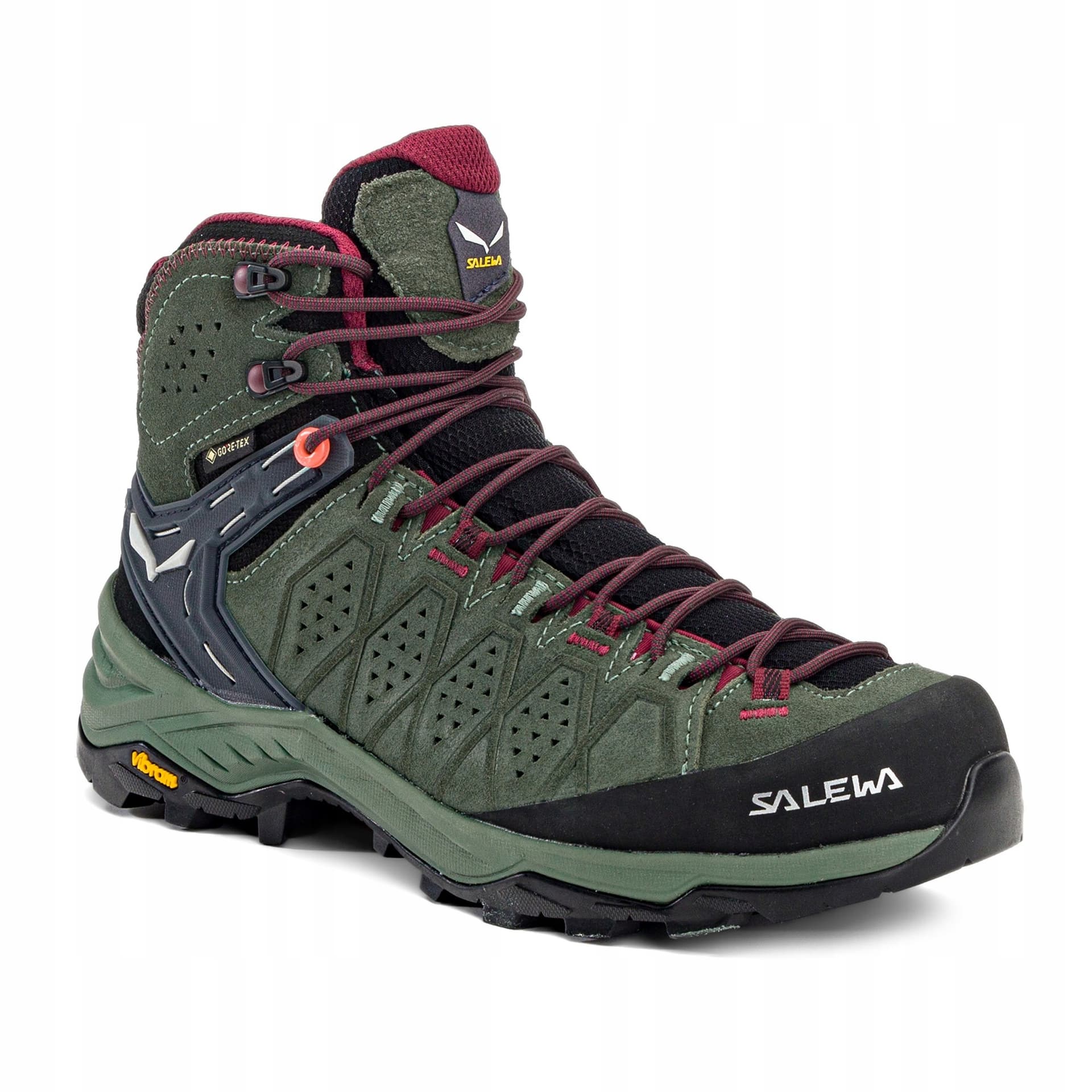 Buty trekkingowe Salewa Alp Trainer 2 Mid GTX damskie java blue/fluo coral rozmiar 39