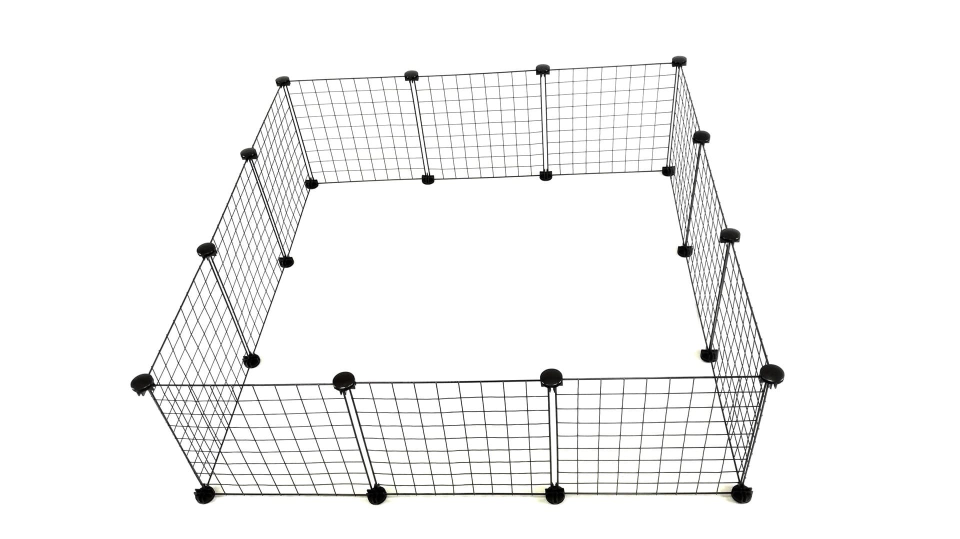 Wybieg modułowy C&C dla szczeniąt i małych psów 145 x 75 cm