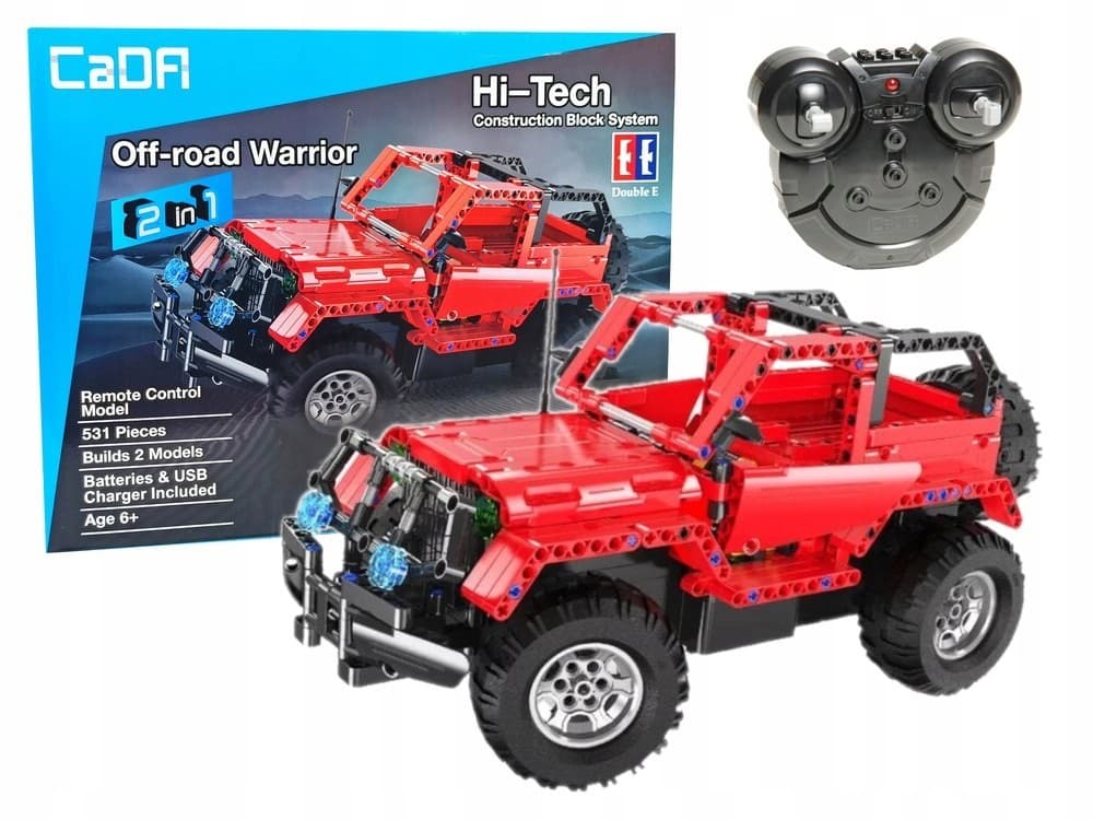 Cadfi hi-tech off-road warrior rc zdalnie sterowany pojazd