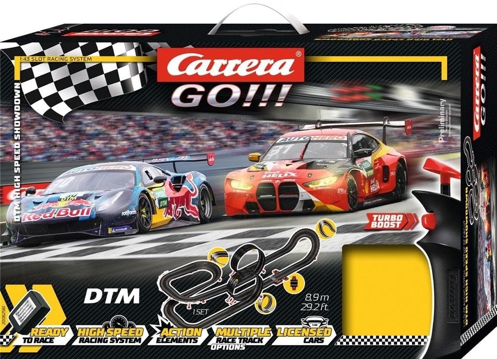 Carrera Go!!! DTM High Speed Showdown tor wyścigowy 8,9m