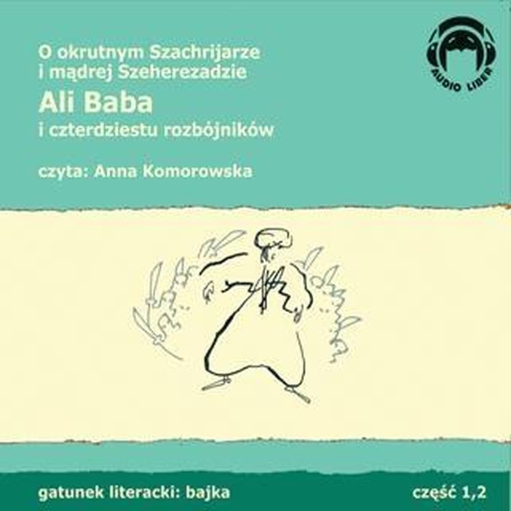 CD MP3 Ali Baba i Czterdziestu Rozbójników - Bajki dla dzieci