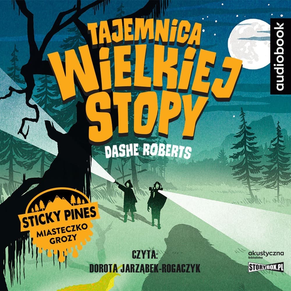 CD MP3 Tajemnica Wielkiej Stopy Sticky Pines miasteczko grozy