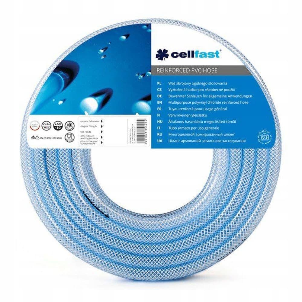 CELLFAST Wąż Ogólnego Stosowania 6,0x1,5 160mb PL "A" /NA STOJAK
