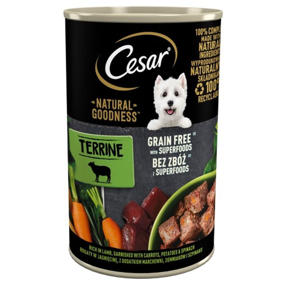 Cesar Puszka jagnięcina 400g