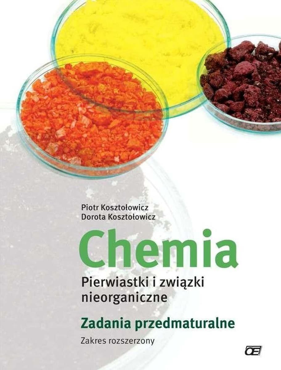 Chemia Zbiór zadań maturalnych Poziom rozszerzony
