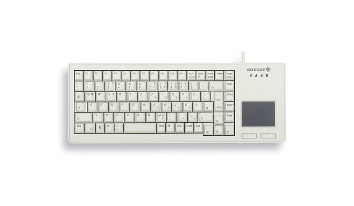 CHERRY XS Touchpad - Klawiatura uniwersalna USB QWERTY US English Szara