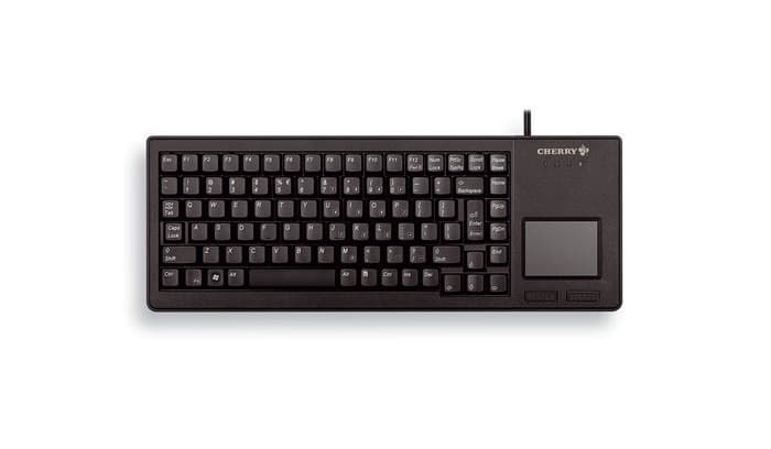 Klawiatura CHERRY XS Touchpad Uniwersalna QWERTZ Niemiecka Czarna