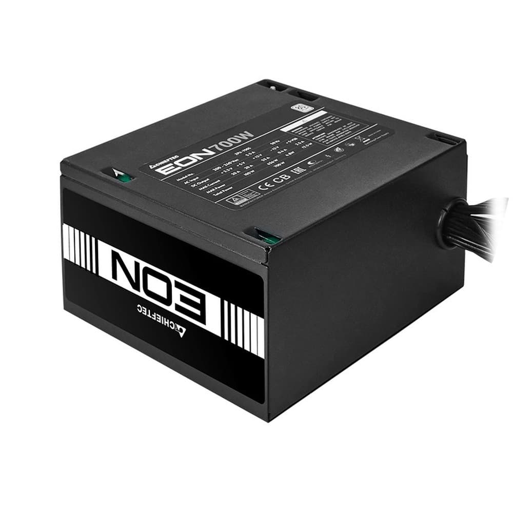 Chieftec EON ZPU-400S 400 W Zasilacz ATX 20+4 pin Czarny