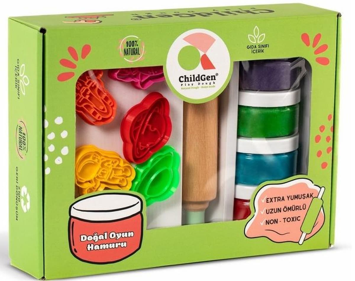ChildGen Zestaw kreatywny Kosmos z ciastoliny naturalnej