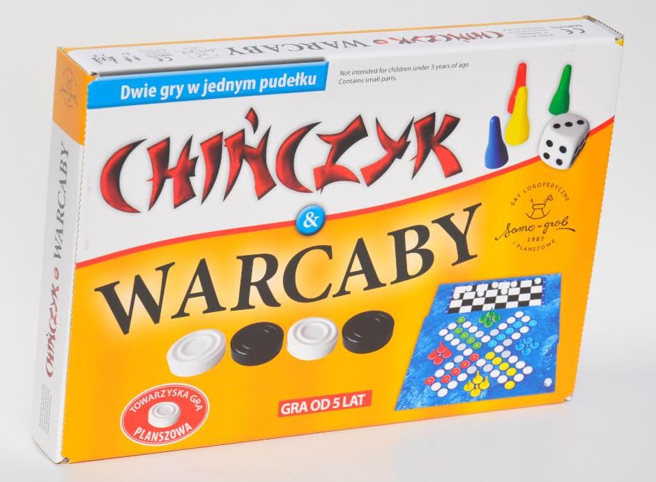 Chińczyk i Warcaby - klasyczna gra planszowa