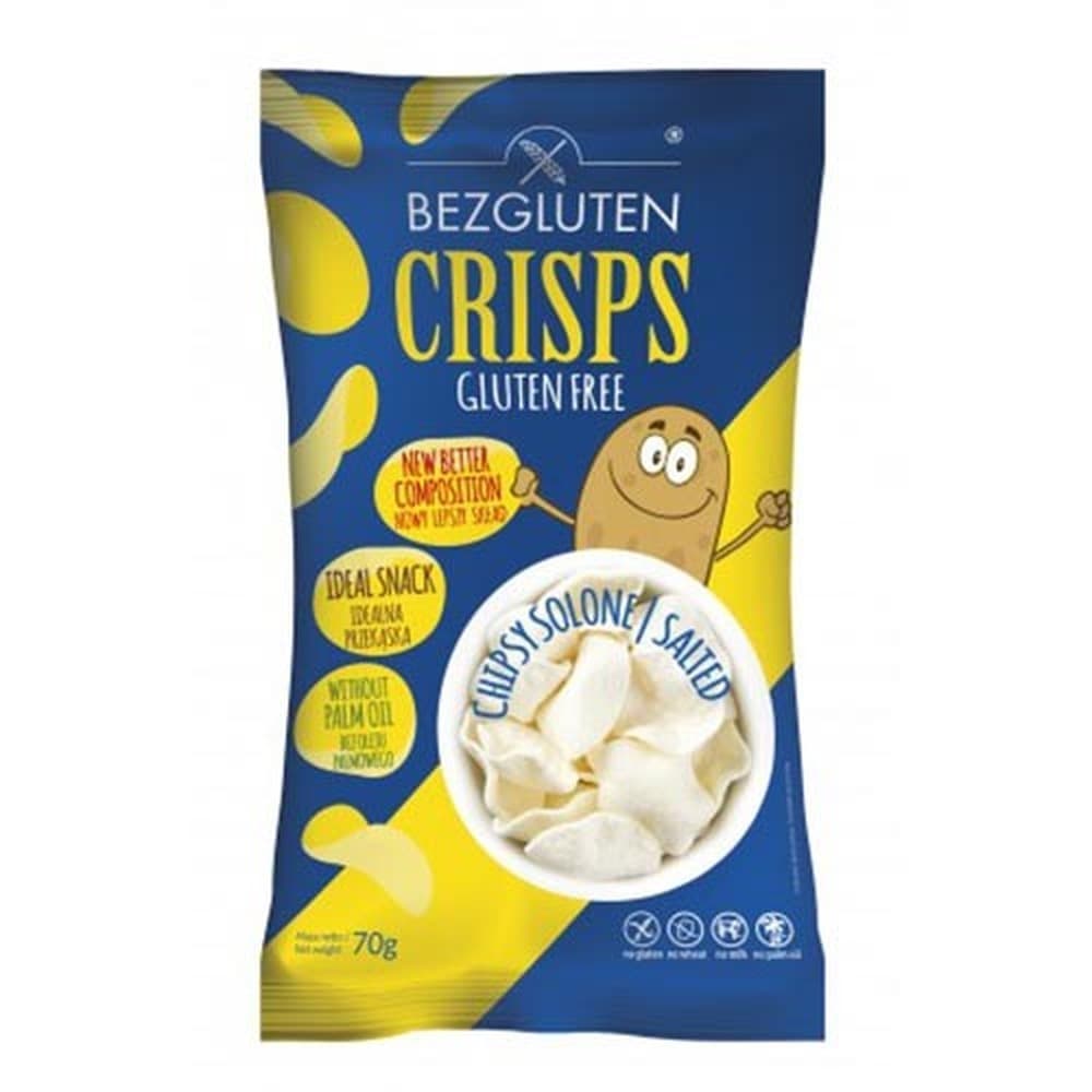 Chipsy solone Bezgluten 70g