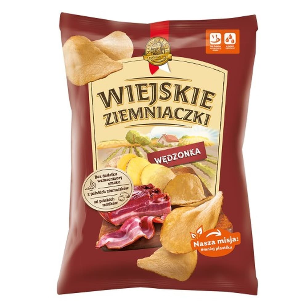 Wiejskie Ziemniaczki Wędzonka 130G