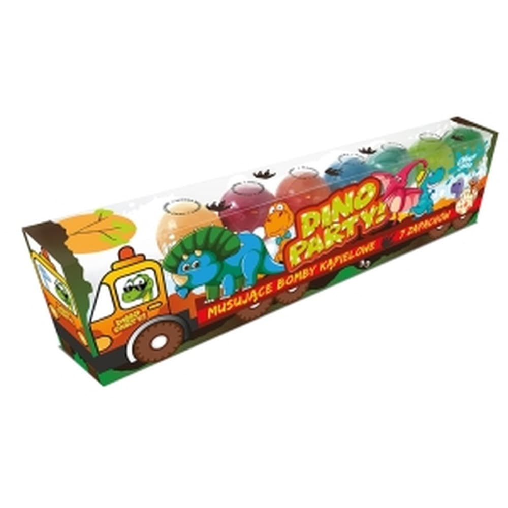 Chlapu Kula do kąpieli 7 Dino Party 50 g