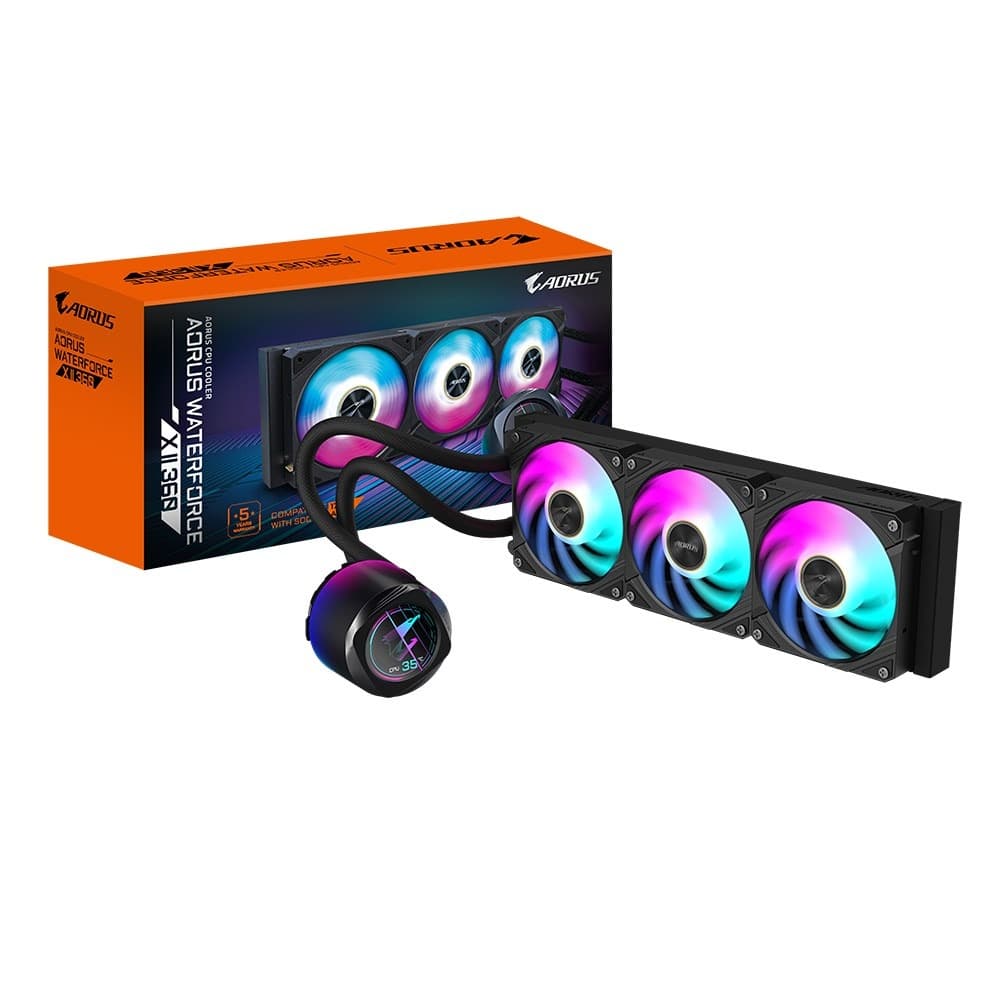 AORUS WATERFORCE X II 360 mm Chłodzenie Wodne