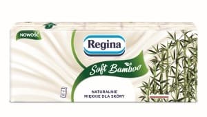 Regina Chusteczki Higieniczne 9 x 10 sztuk Soft Bambusowe