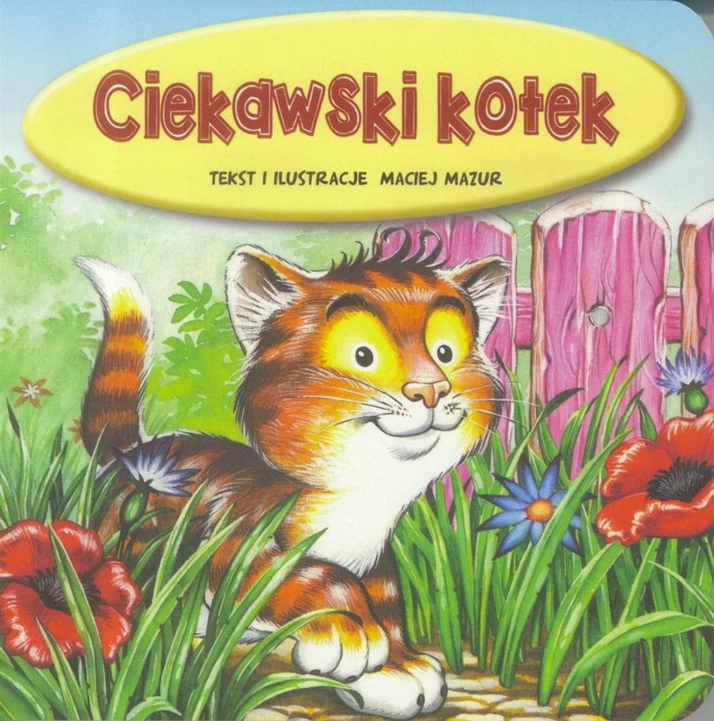 Książeczka dla dzieci Przygody kotka