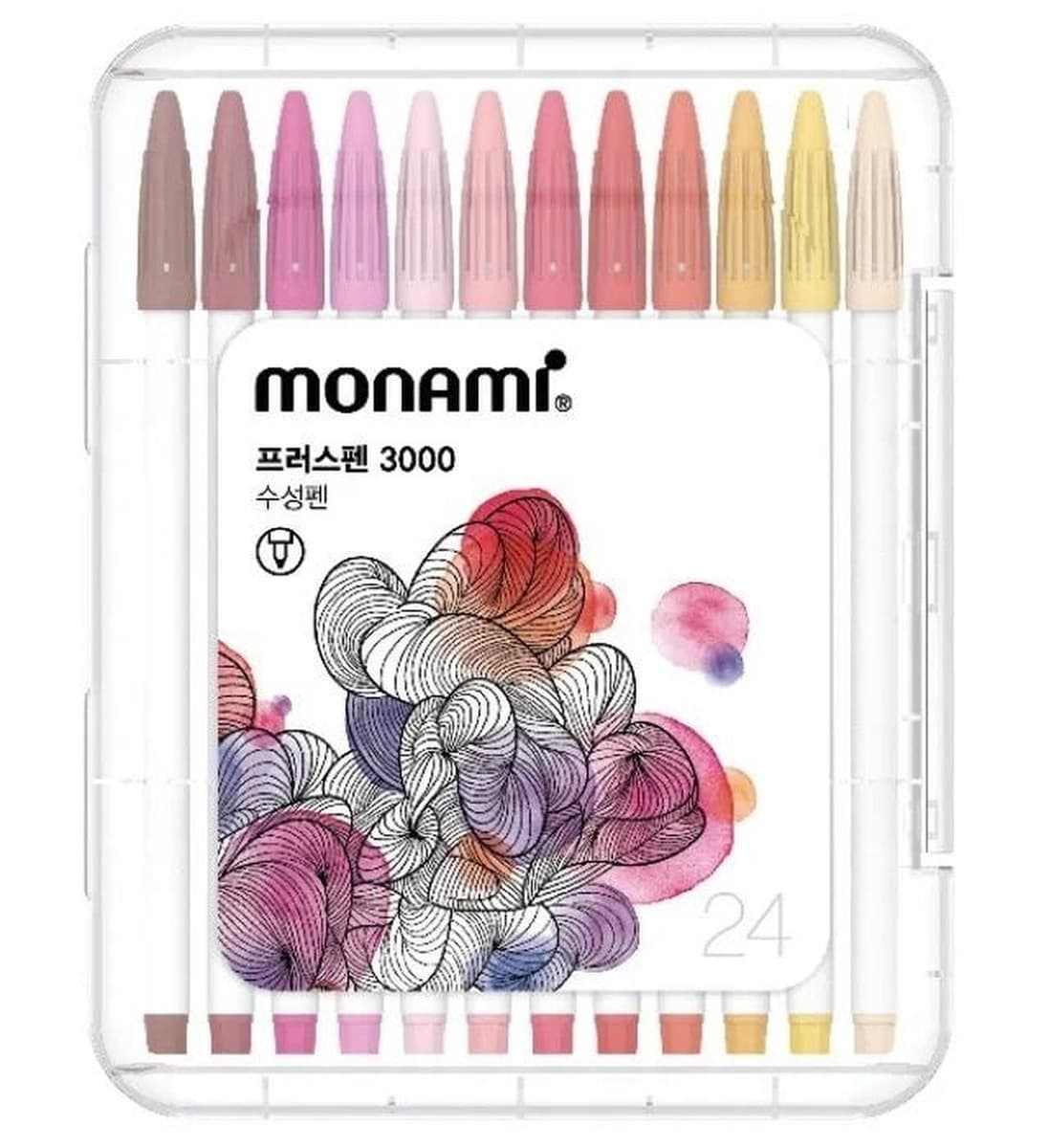 Cienkopis Monami Plus Pen 3000 24 kolory