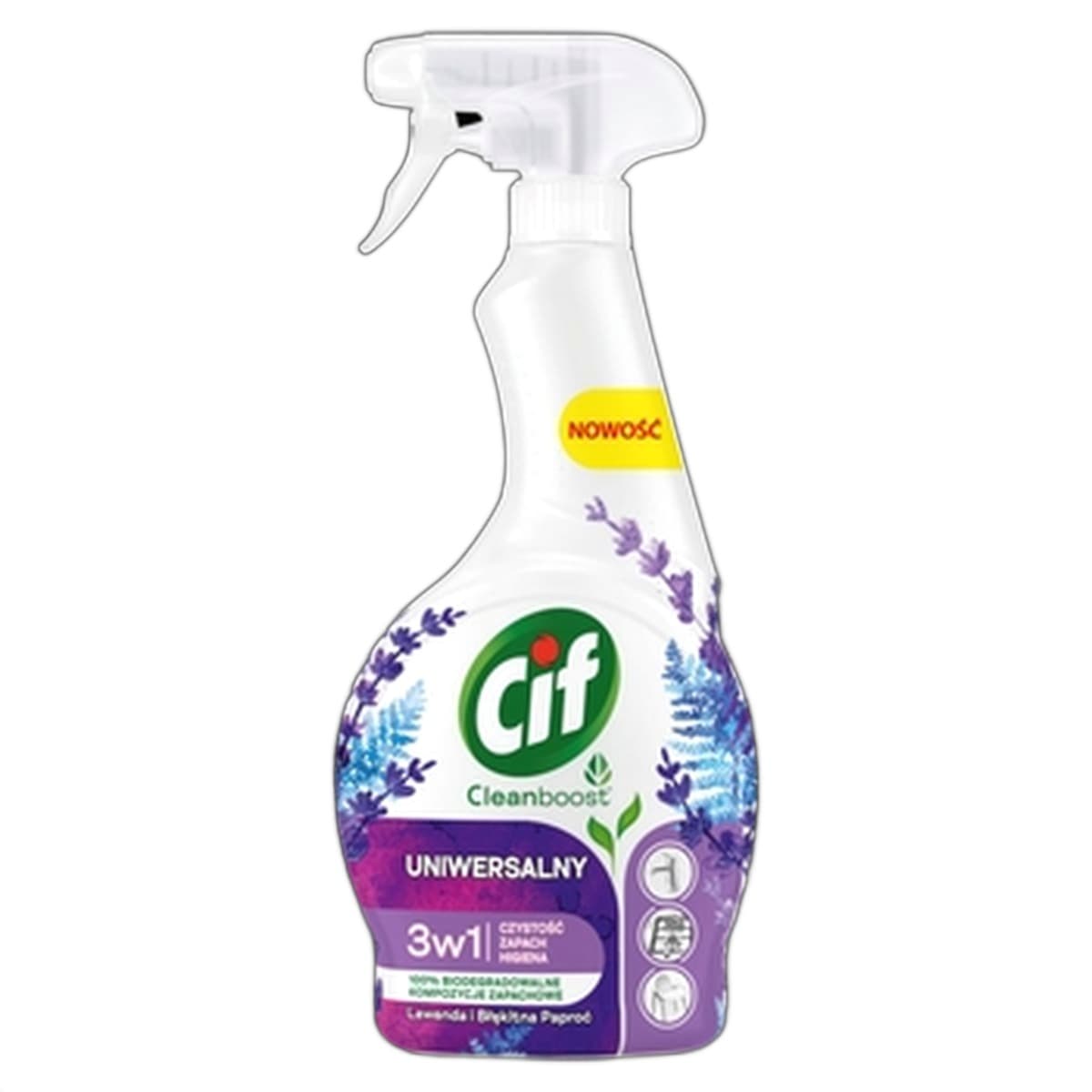 CIF Spray czyszczący uniwersalny Lawenda i Paproć 500 ml