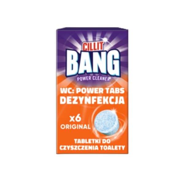 Cillit Bang tabletki do WC Original 6 sztuk