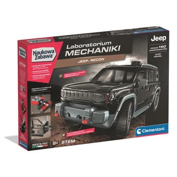 Clementoni Naukowa Zabawa Jeep Recon do zbudowania