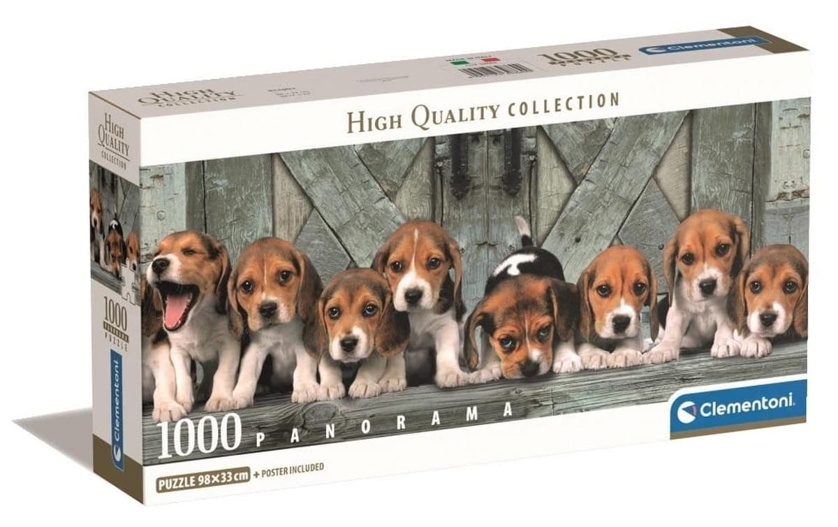 Clementoni Puzzle 1000 elementów Panorama Beagle