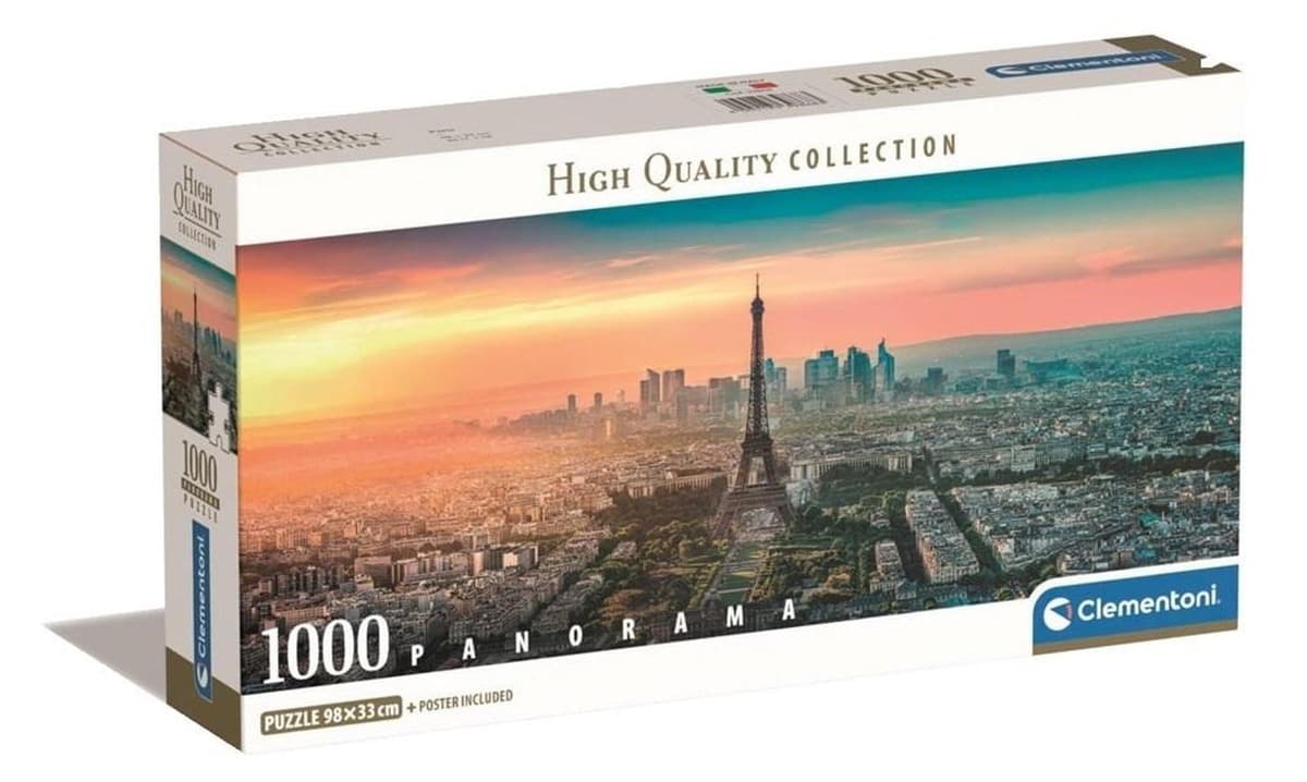 Clementoni Puzzle 1000 elementów Panorama Paryża