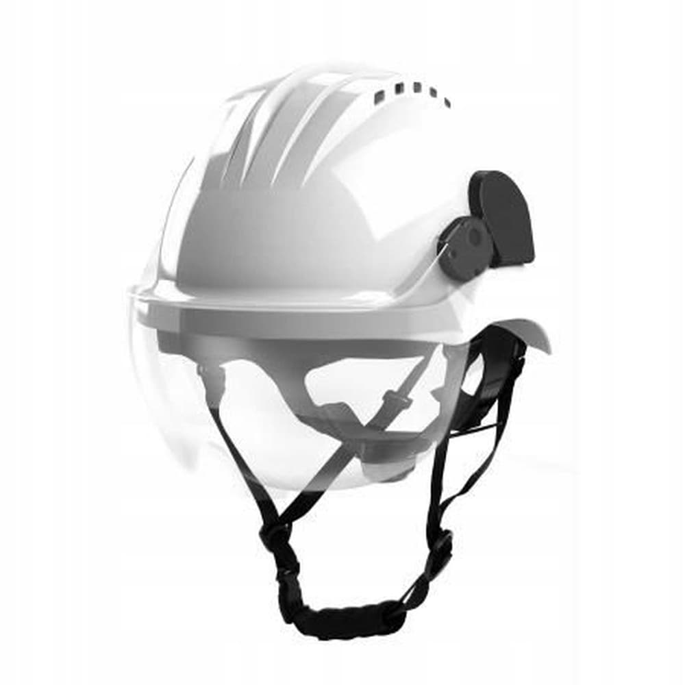 CLIMAX Kask Ochronny CURRO-VISOR COMPLET Biały